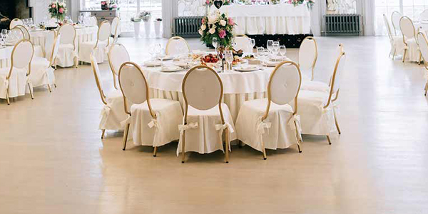 salle amenagee pour un mariage